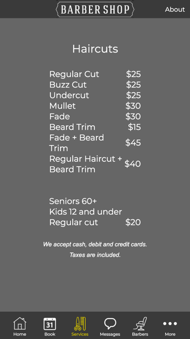 Brock Street Barber应用截图