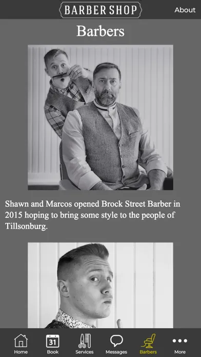 Screenshot di Brock Street Barber