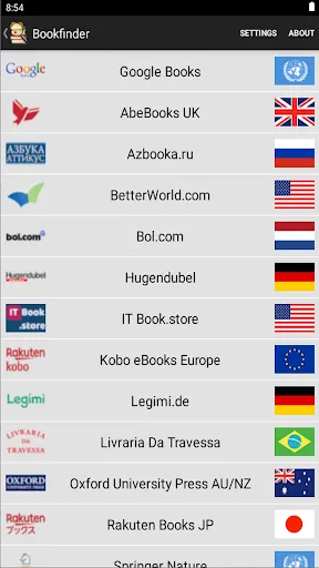 Bookfinder スクリーンショット
