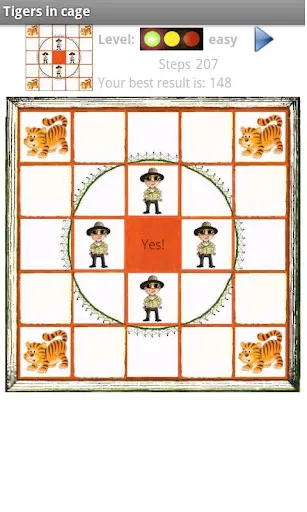 Captures d'écran de Tigers in cage