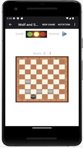Wolf and Sheep (board game) Screenshots