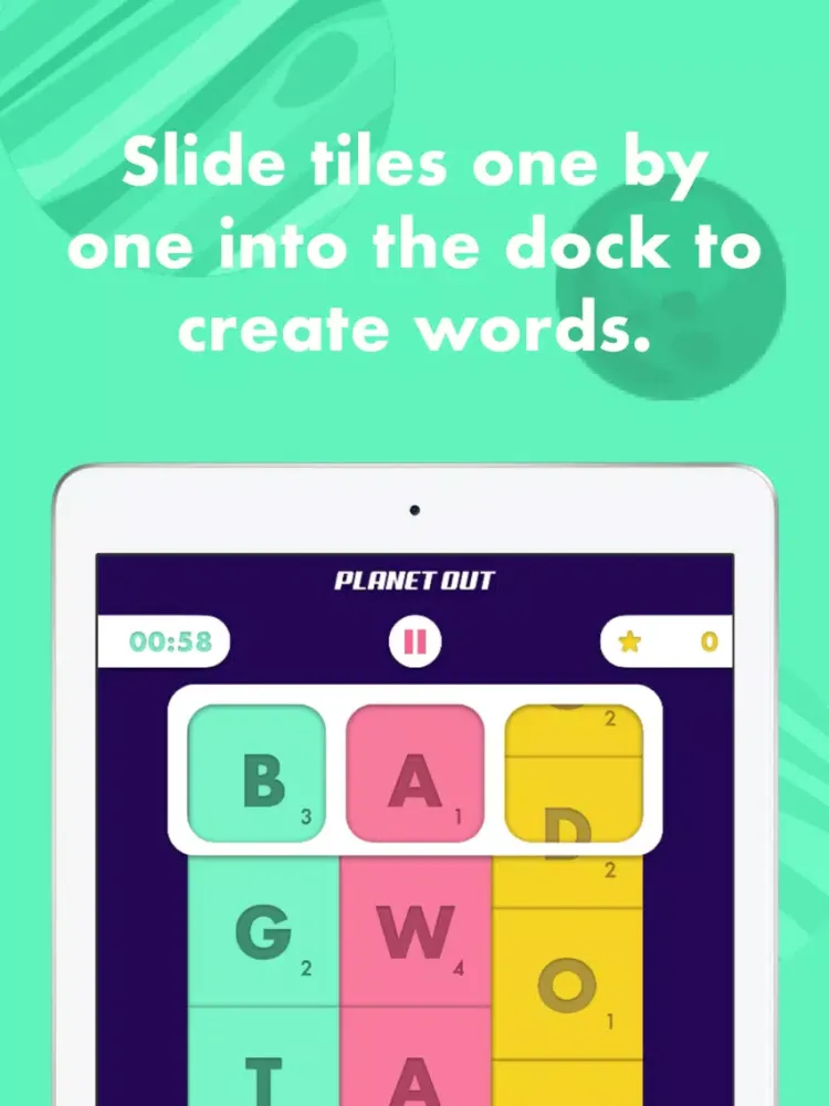 Screenshot di Planet Out - Word Ladder Game iPad 