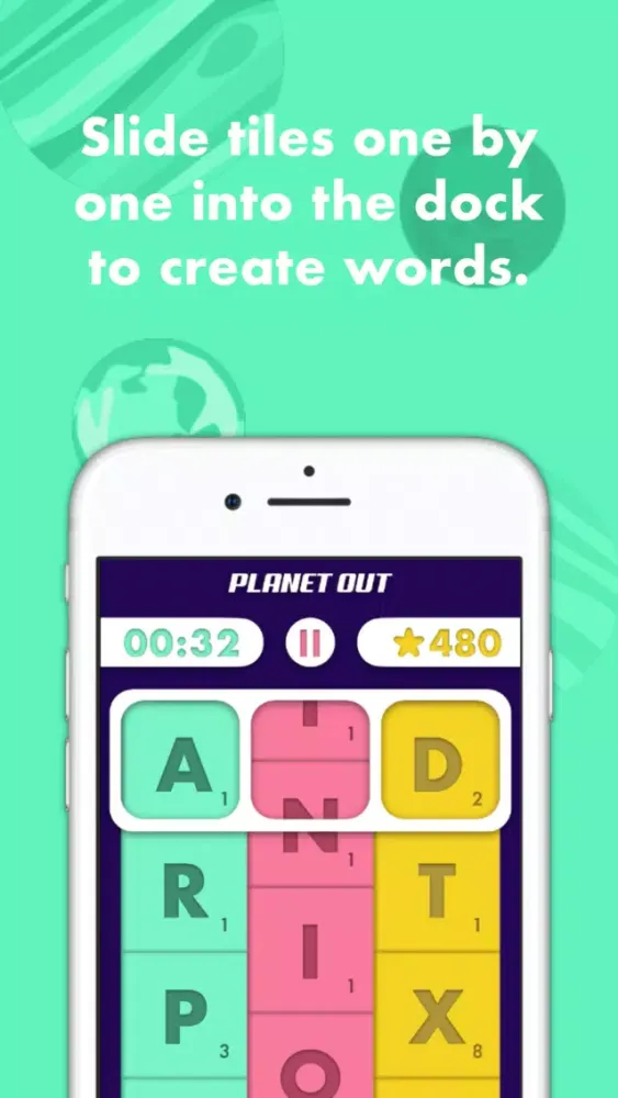 Screenshot di Planet Out - Word Ladder Game