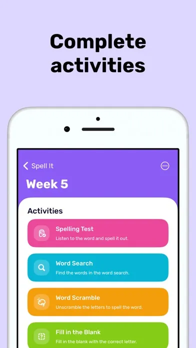 Spelling Words - Spell It Quiz Screenshots