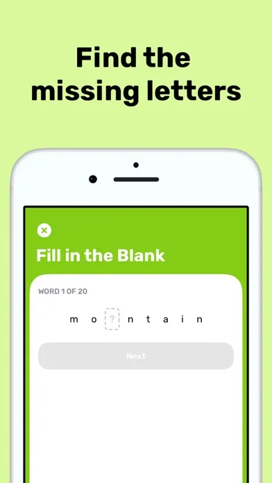 Spelling Words - Spell It Quiz Screenshots