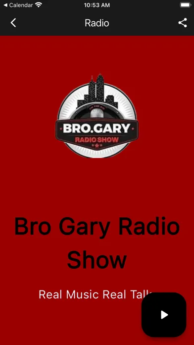 Bro Gary Radio Show スクリーンショット