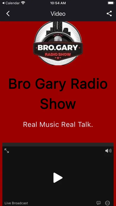 Bro Gary Radio Show スクリーンショット