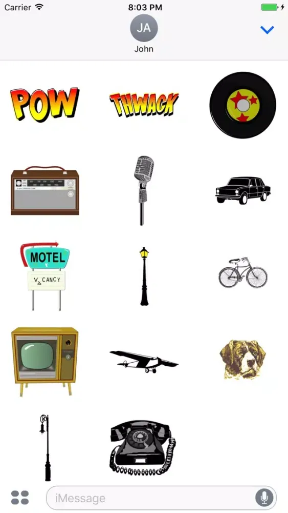Old Vintage Stickers應用截圖