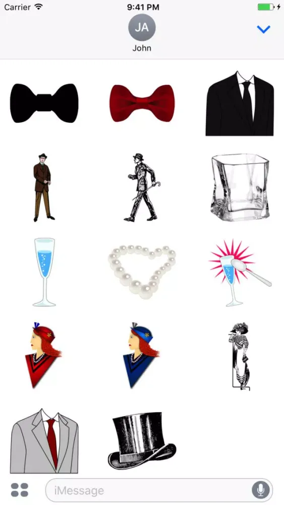 Скриншоты Classy Stickers