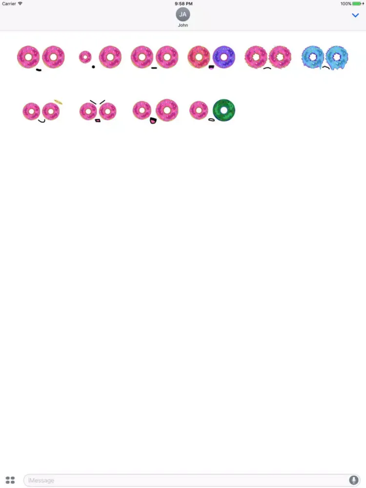 Скриншоты Super Sweet Stickers iPad 