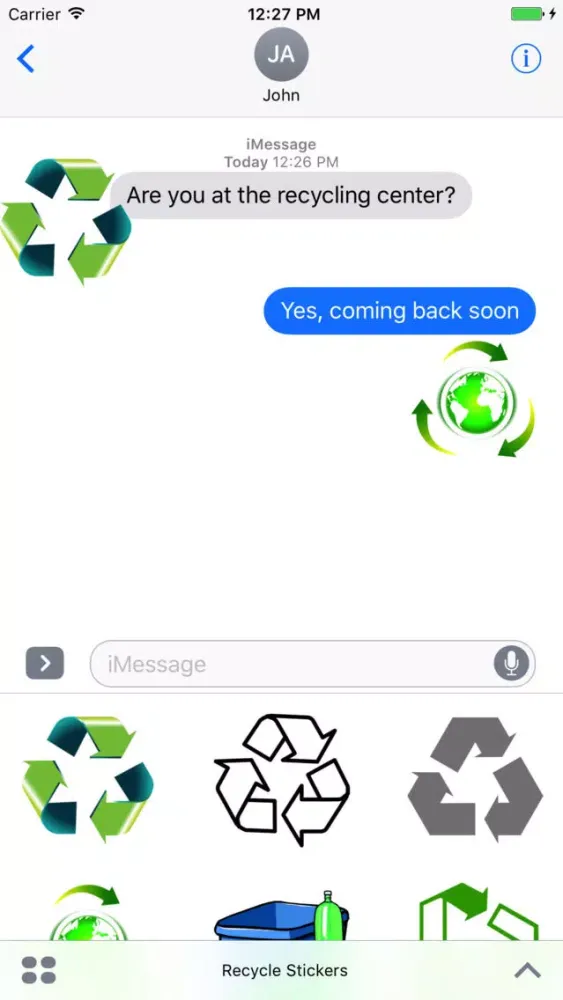 Recycle Stickers应用截图