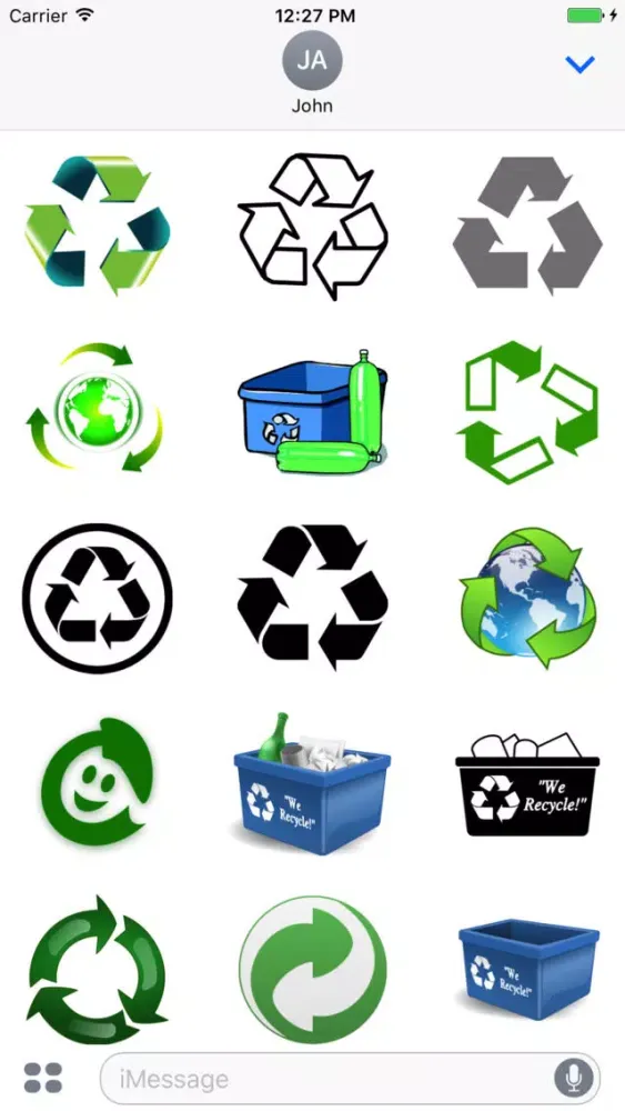Recycle Stickers应用截图