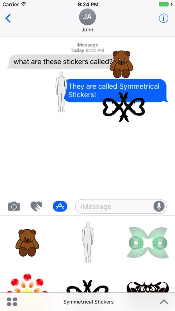 Symmetrical Stickers应用截图
