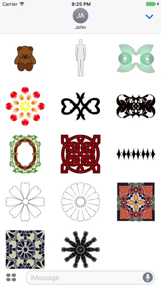 Symmetrical Stickers应用截图