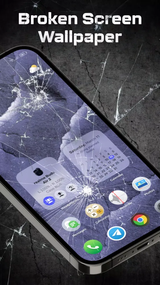 Crack & Broken Screen Prank Screenshots