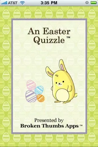 Ảnh chụp màn hình của An Easter Quizzle™
