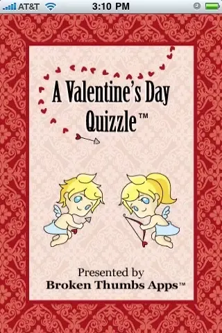 A Valentine's Day Quizzle™ - Free Valentines, Love and Romance Trivia Quiz स्क्रीनशॉट