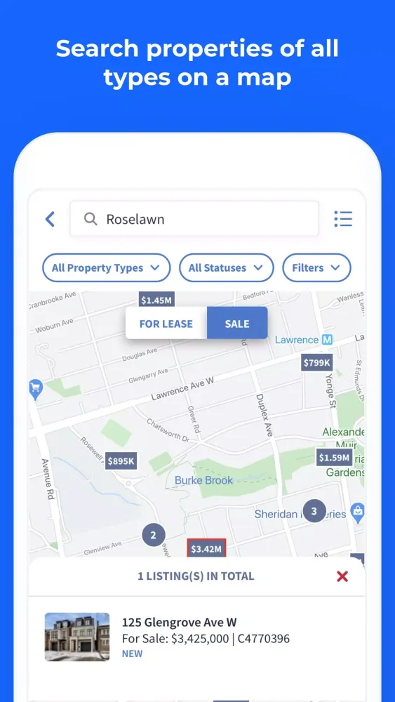 Capturas de tela do BrokerBay