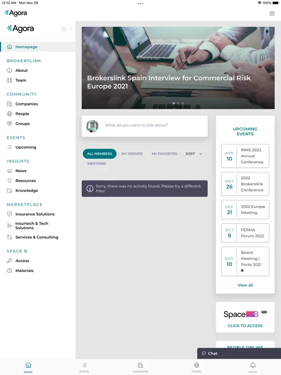 Brokerslink Agora iPad  স্ক্রিনশট