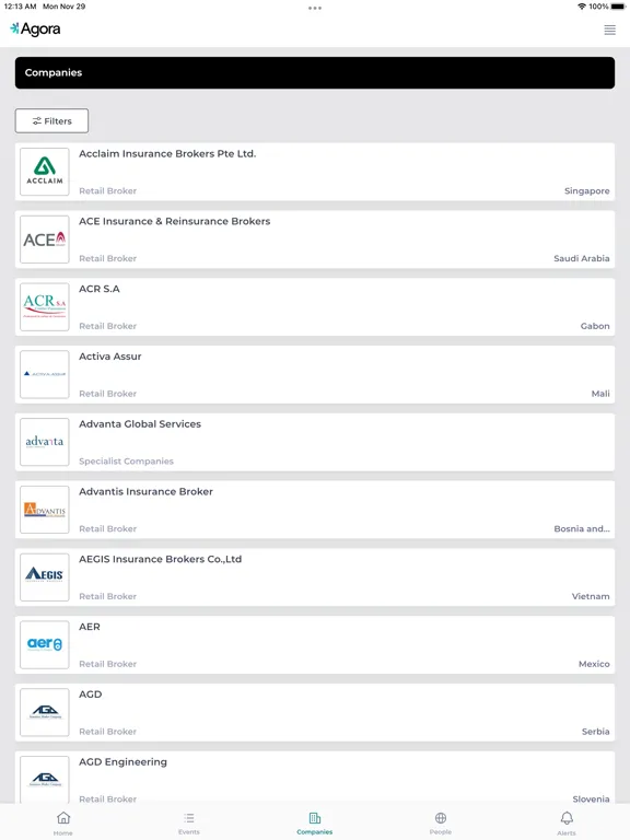 Brokerslink Agora iPad  স্ক্রিনশট