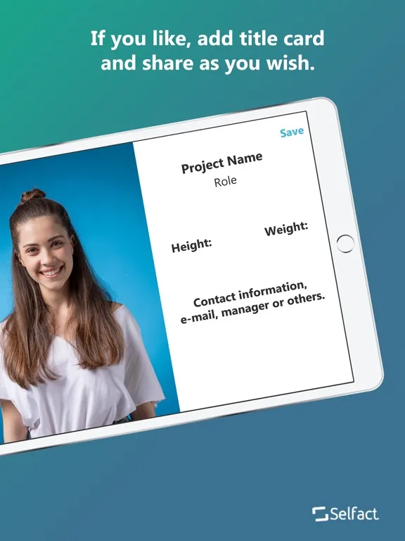 Скриншоты Selfact iPad 