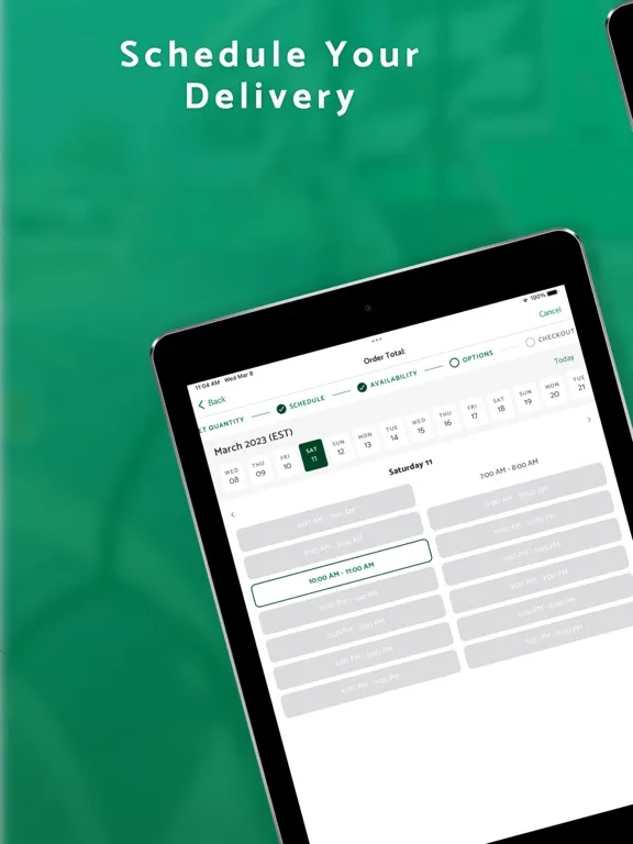Capturas de pantalla de Advantage Concrete iPad 