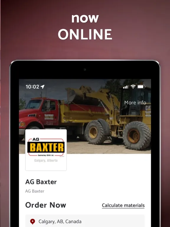 AG Baxter iPad  스크린샷