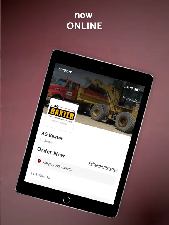 AG Baxter iPad  스크린샷