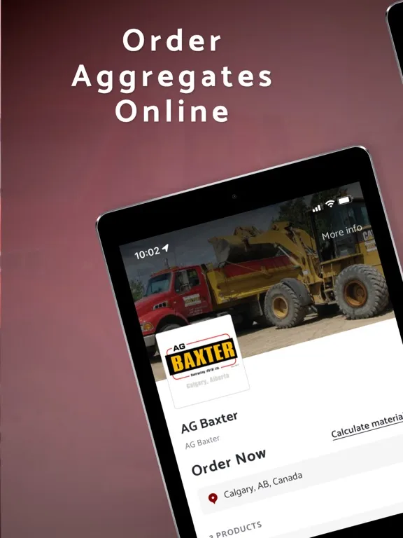 AG Baxter iPad  스크린샷