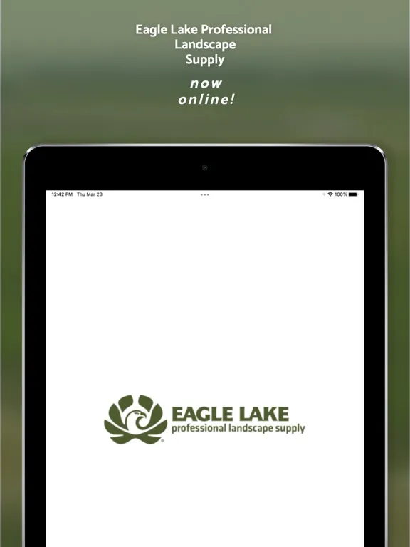 Tangkapan layar Eagle Lake Landscape Supply iPad 