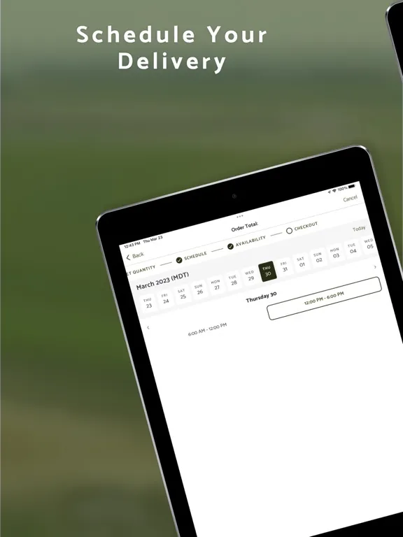 Tangkapan layar Eagle Lake Landscape Supply iPad 