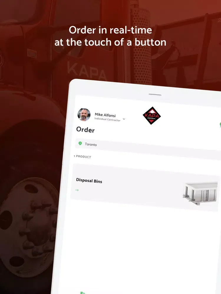 KAPA Disposal iPad  Screenshots