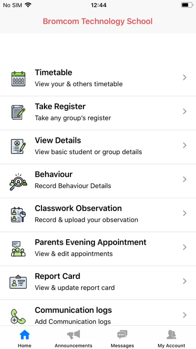 Bromcom Teacher App স্ক্রিনশট