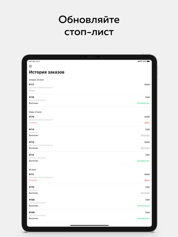 Партнёр Broniboy iPad  スクリーンショット