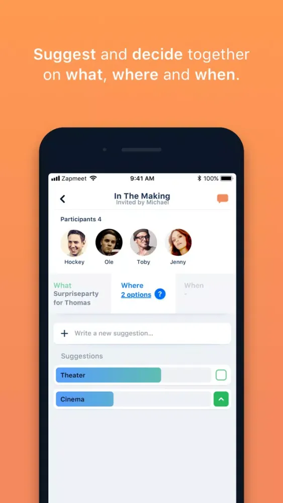 Zappmeet - Meet Your Friends স্ক্রিনশট
