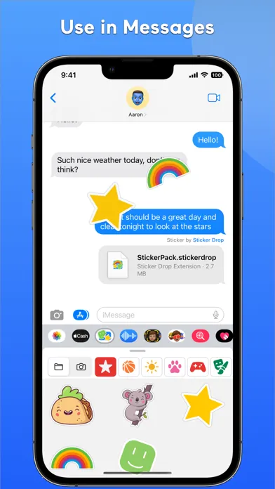Sticker Drop Maker Studio スクリーンショット