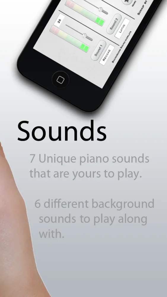 Screenshot di Sonaip - Magic Tap Piano Studio Free