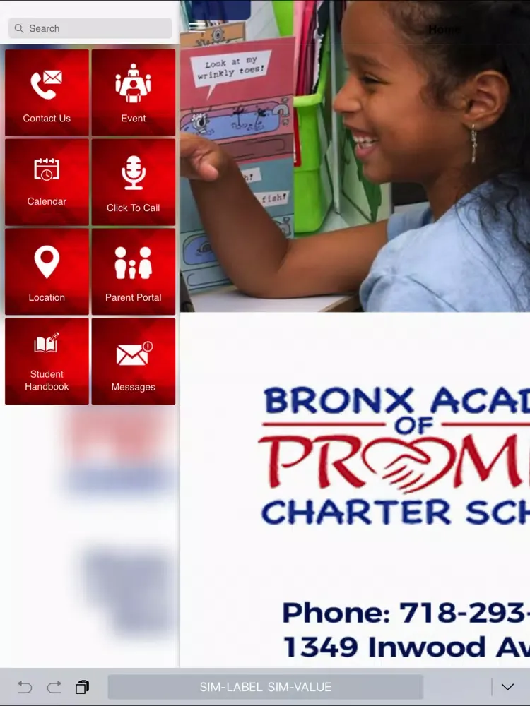 Capturas de pantalla de Bronx Academy of Promise Charter School iPad 