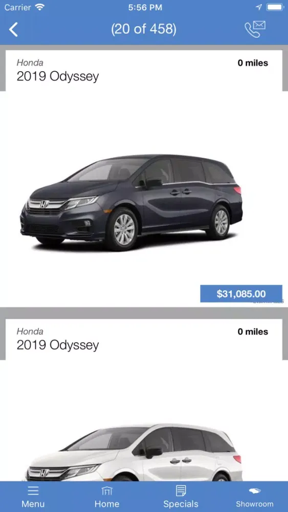 Bronx Honda MLink Screenshots