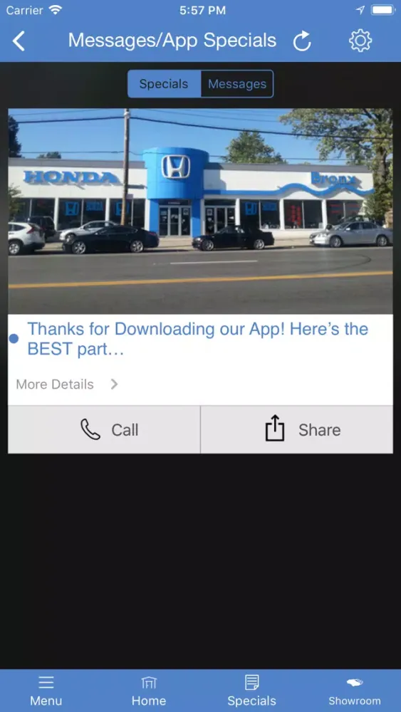 Bronx Honda MLink Screenshots