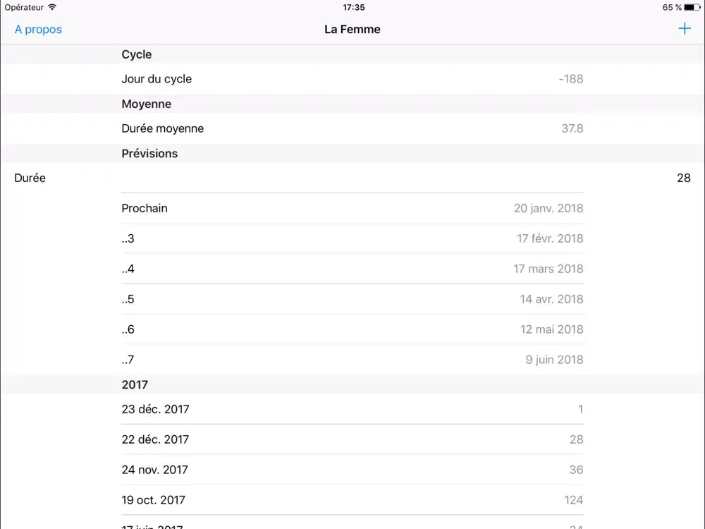 LaFemme iPad 應用截圖