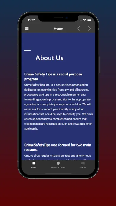 Crime Safety Tips سکرین شاٹس