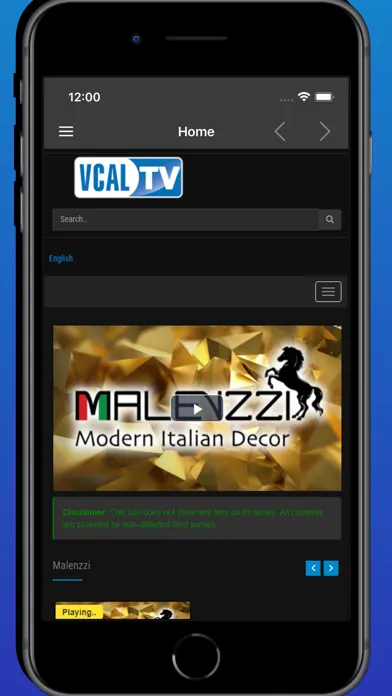 ภาพหน้าจอของ VCAL TV