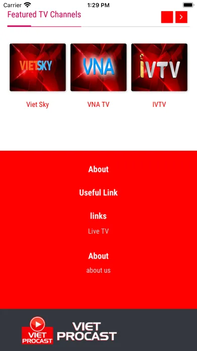 Viet Procast Screenshots