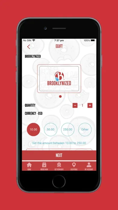 BWB Rewards Screenshots