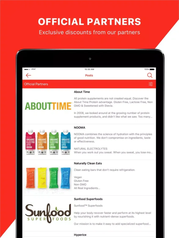 Capturas de pantalla de Open Gym: Training Programs iPad 