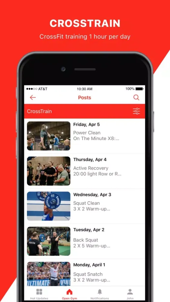 Capturas de pantalla de Open Gym: Training Programs