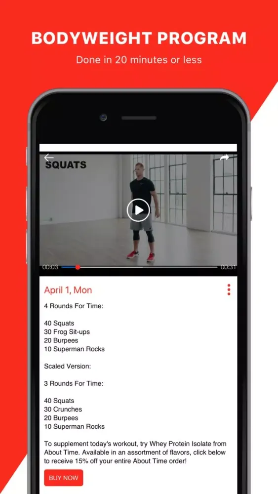Capturas de pantalla de Open Gym: Training Programs