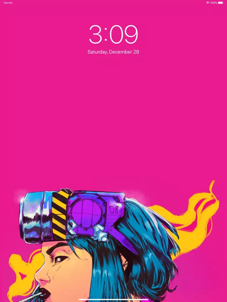 Captures d'écran de Girly Pink Wallpapers HD iPad 