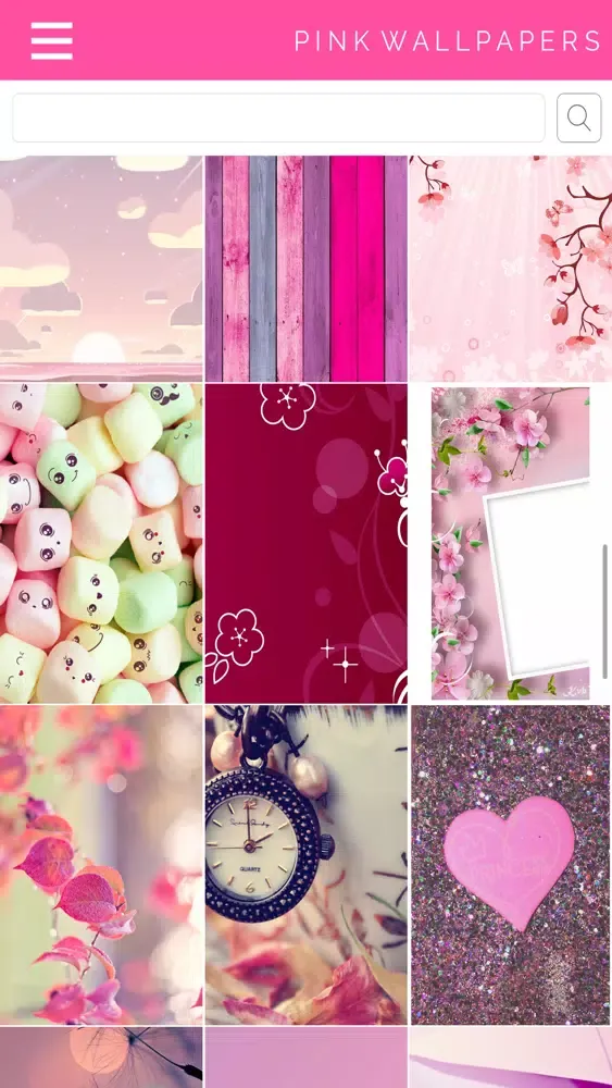 Captures d'écran de Girly Pink Wallpapers HD